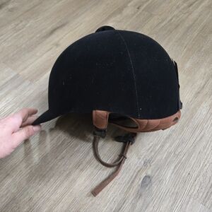IRH Velvet Hunter Show Riding Helmet Size M 7